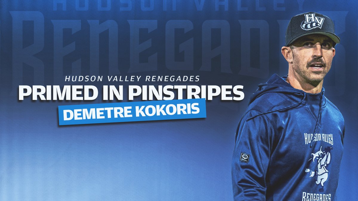 Hudson Valley Renegades (@hvrenegades) on Twitter photo Still thinking about last night's dominant bullpen performance? <a href="/jfeep/">Jordy Fee-Platt</a> caught up with Renegades Pitching Coach Demetre Kokoris to talk all about his path to the pinstripes!
🔗milb.com/hudson-valley/… Still thinking about last night's dominant bullpen performance? <a href="/jfeep/">Jordy Fee-Platt</a> caught up with Renegades Pitching Coach Demetre Kokoris to talk all about his path to the pinstripes!
🔗milb.com/hudson-valley/…