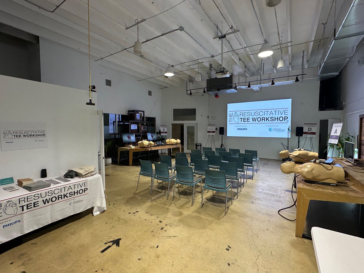 Resuscitative TEE Project (@resusteeproject) on Twitter photo We are ready to kick off #TheResusTEEWorkshop series in Miami!! 🔥
presented by <a href="/PhilipsPOCUS/">Philips POCUS</a> powered by <a href="/SmarterScanning/">Intelligent Ultrasound</a>
resuscitativetee.com/workshop We are ready to kick off #TheResusTEEWorkshop series in Miami!! 🔥
presented by <a href="/PhilipsPOCUS/">Philips POCUS</a> powered by <a href="/SmarterScanning/">Intelligent Ultrasound</a>
resuscitativetee.com/workshop