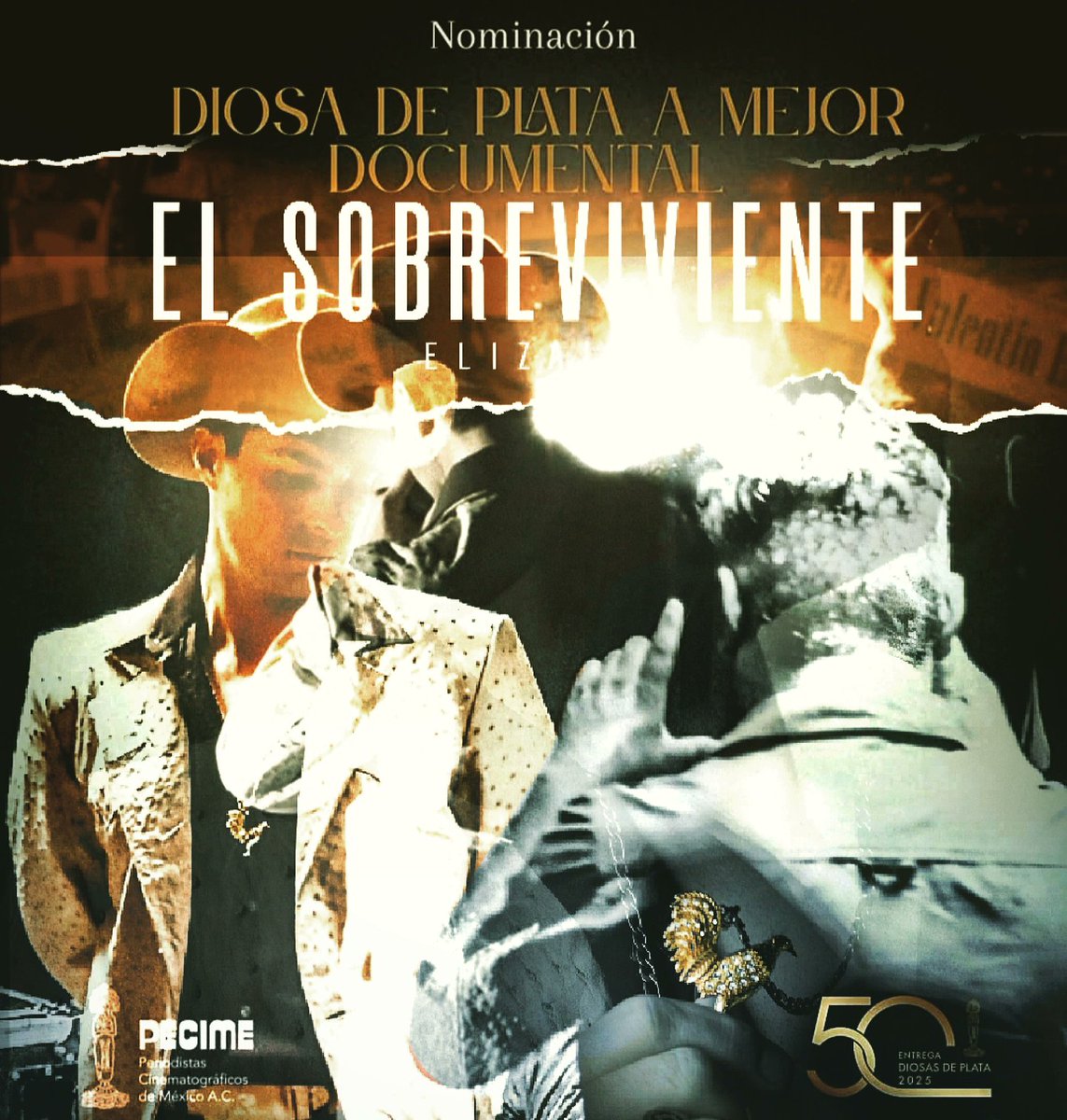 "Sueña como si fueras eterno y vive como si fuese tu último día." 🤗❤️

#elsobrevivienteelizalde #micineyyo #valentinelizalde #elgallodeoro #noviembre #documentary #gallodeoro #50diosasdeplata #diosasdeplata2025 #nominaciones
<a href="/Carlo_Guerra/">Carlo Guerra</a> <a href="/markinlopez/">Markin López</a> instagram.com/p/DITnkL4O5Zb/…