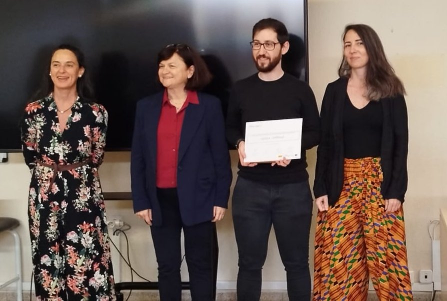 GESTOBES (@gestobes) on Twitter photo ¡<a href="/Hector_Canneque/">Héctor Cañeque-Rufo</a> ha recibido el premio a la mejor comunicación oral en el XI #LaboratoriodeideasCIBERSAM! 🏆🏅
¡Felicidades por este logro!
<a href="/CIBER_ISCIII/">CIBER ISCIII</a> @CIBER_SAM <a href="/Neurofan_Lab/">Neurofan Lab</a> <a href="/moiractome/">Moir Actome</a> <a href="/USPCEU/">Universidad CEU San Pablo</a> <a href="/USPCEUprensa/">USPCEU prensa</a> ¡<a href="/Hector_Canneque/">Héctor Cañeque-Rufo</a> ha recibido el premio a la mejor comunicación oral en el XI #LaboratoriodeideasCIBERSAM! 🏆🏅
¡Felicidades por este logro!
<a href="/CIBER_ISCIII/">CIBER ISCIII</a> @CIBER_SAM <a href="/Neurofan_Lab/">Neurofan Lab</a> <a href="/moiractome/">Moir Actome</a> <a href="/USPCEU/">Universidad CEU San Pablo</a> <a href="/USPCEUprensa/">USPCEU prensa</a>