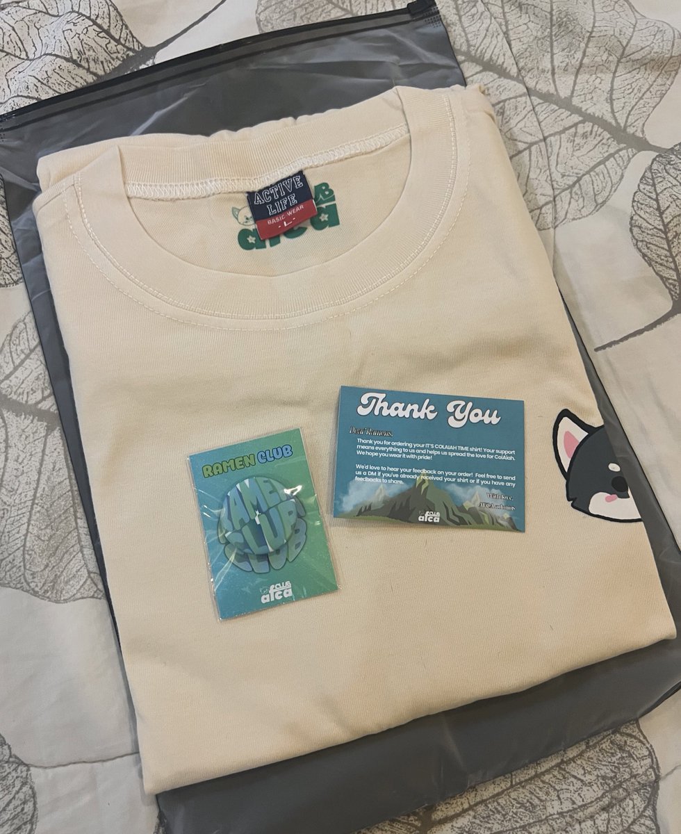 binisbloom's tweet photo. got the shirt ππ©΅ thank you po @_allforcolaiah π«ΆπΌ
#ItsRamenTime #RamenTimeMerch
#AllforColAiah #ColAiahFS https://t.co/kNyrgNA0B9