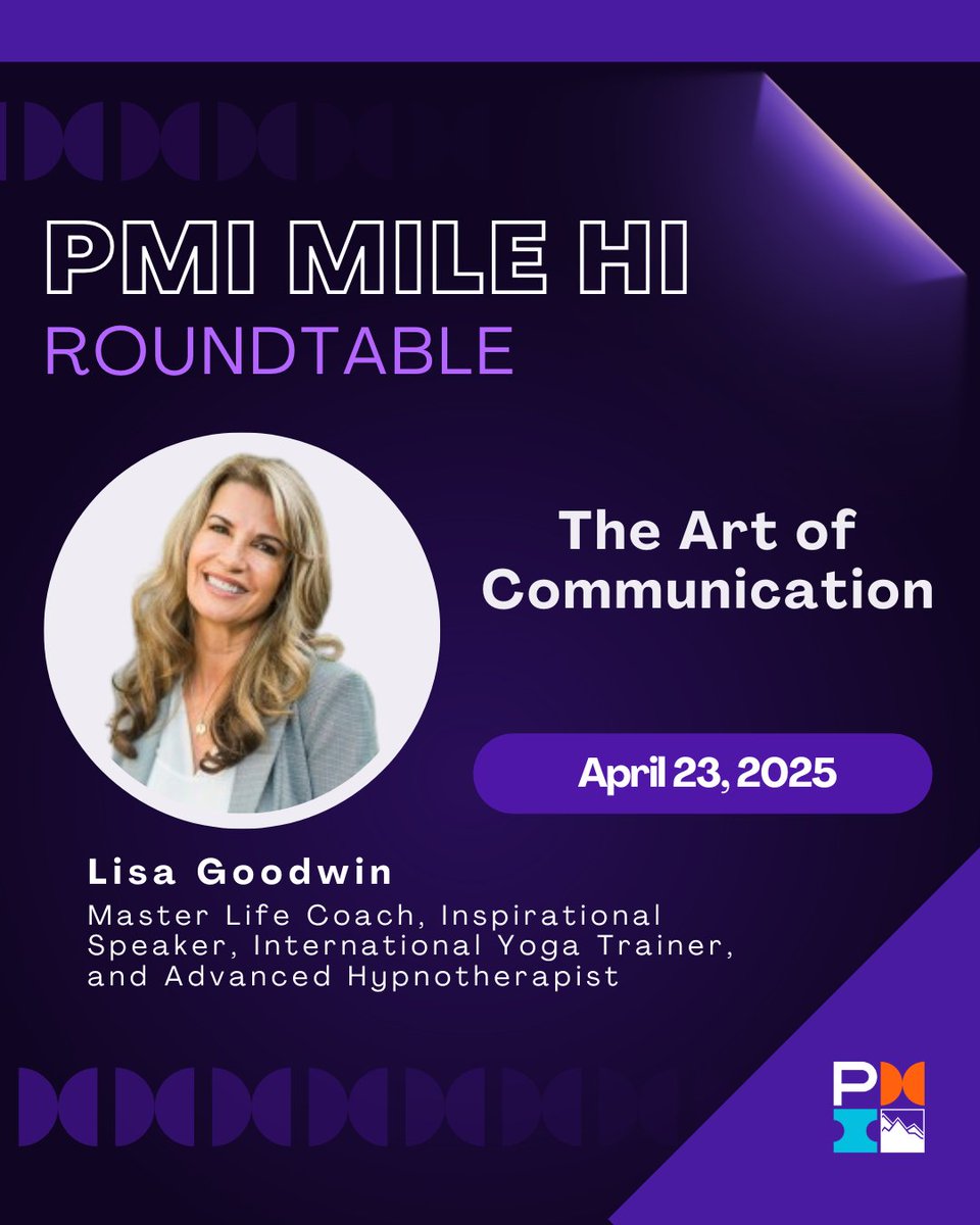 Join us 🌐 virtually for this workshop with Lisa Goodwin, a Master Life Coach &amp; international speaker.

You’ll explore #communication techniques, practice active listening, and learn how to communicate with influence.

#Register from the events calendar on our website.