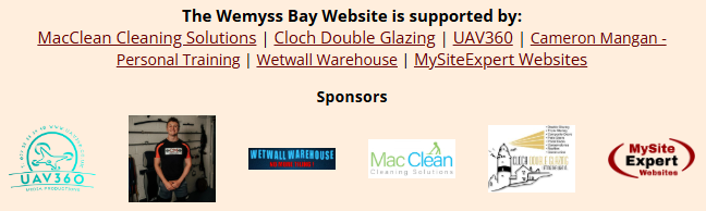 WemyssBayNet's tweet photo. We'd like to say a big THANK YOU to the businesses who support the Wemyss Bay Community Website 🙌
If you would like to advertise your business on the Wemyss Bay website &amp; social media, fill in this form:
https://t.co/eIEHNnqPTb ✔
The website receives over 2K page views on avg. https://t.co/ecl7lZdiR7