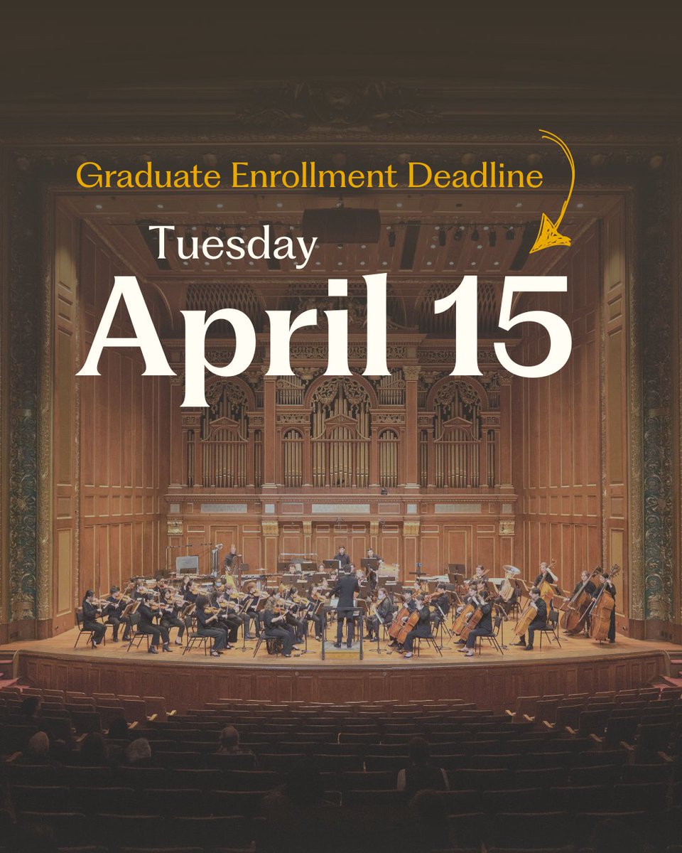 📣 Admitted graduate students — your April 15 enrollment deadline is almost here!

Have questions about studio placement, financial aid, or life at NEC? Our enrollment team is here to help.

Visit our website for more information: necmusic.edu/admitted-stude…
