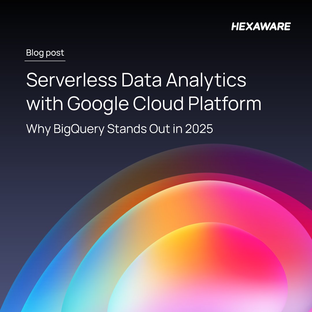 HexawareGlobal's tweet photo. Discover #BigQuery—Google’s serverless data warehouse in our blog https://t.co/VWdBCAG3Rr! We’re at Google #Cloud Next 2025 to talk more about this and to shift your focus to scaling innovation!
 
#GoogleCloud #BigQuery #ServerlessAnalytics #GenAI #AI #blog https://t.co/XFFpXHub7U