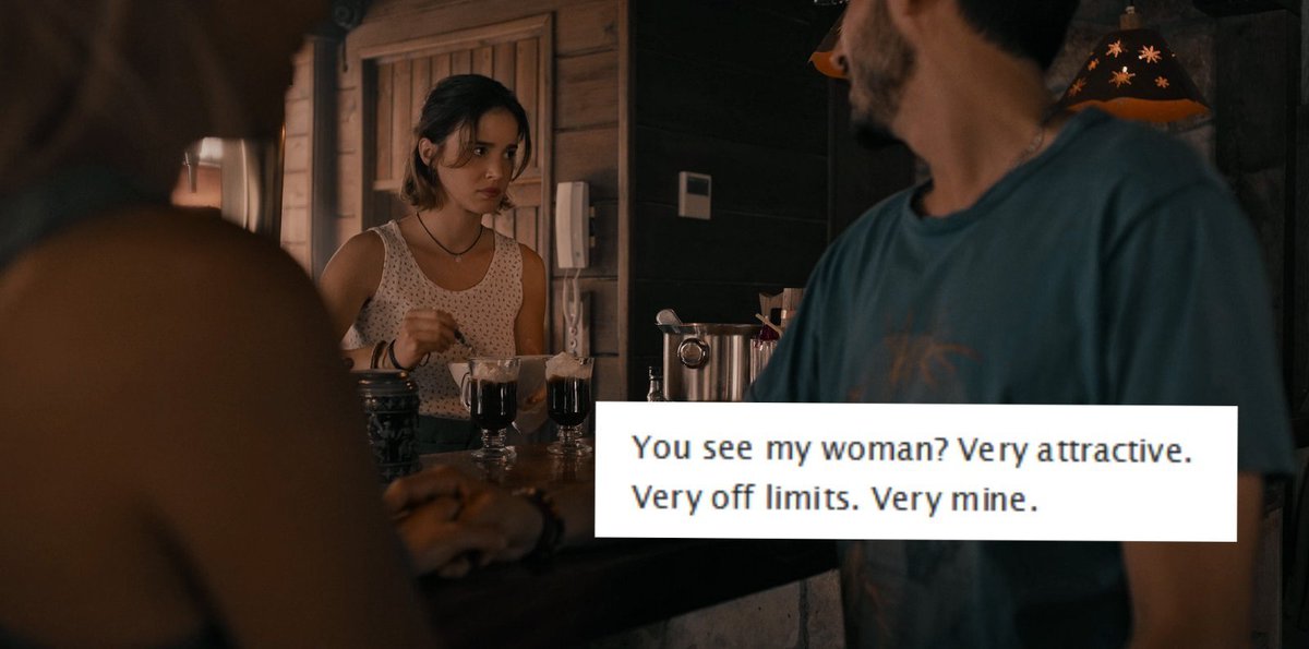 beyoushe's tweet photo. Ava if she could scream in this scene 😂 

#SaveOURWarriorNun #WarriorNun 
#Avatrice #SaveWarriorNun https://t.co/8PpYXf2Sv7