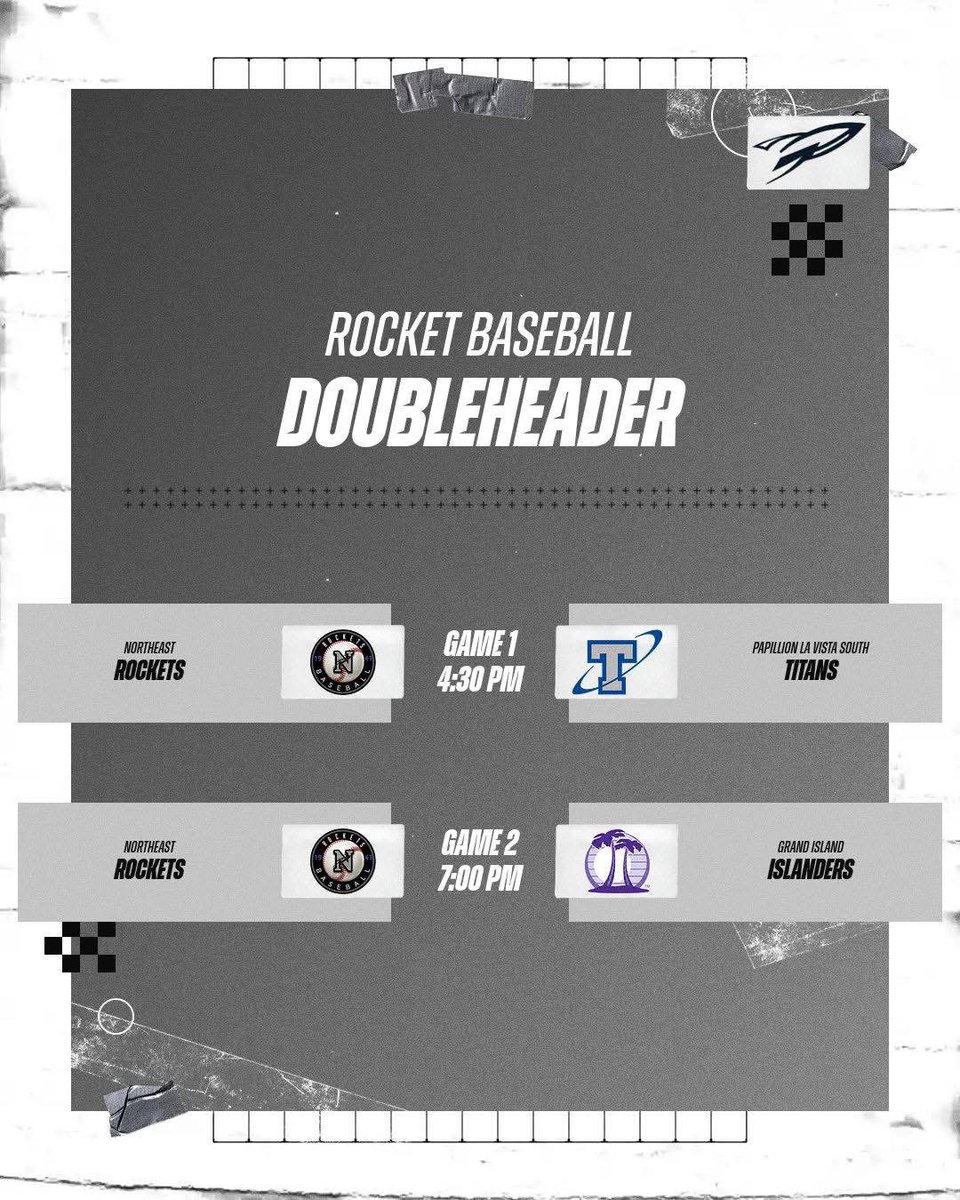 LNEBasebal1's tweet photo. 🚀Gameday in G.I.🚀
#RocketsBaseball🚀 https://t.co/BJG8Eccnfn