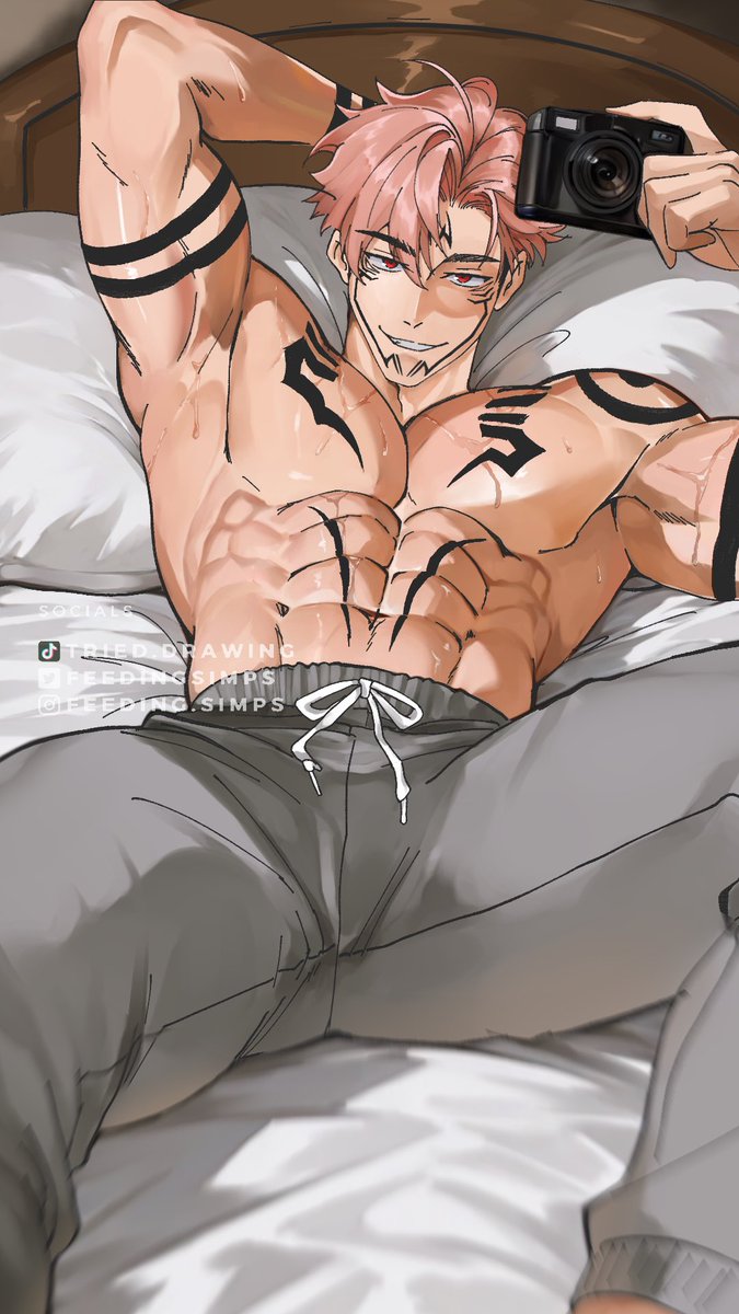 feedingsimps's tweet photo. “P*rn doesn’t do anything for me anymore. Let’s make our own. You need to star in it to have an affect on me.” 
—
#sukuna #sukunaryomen #JujutsuKaisen https://t.co/mnYfvn3Aly