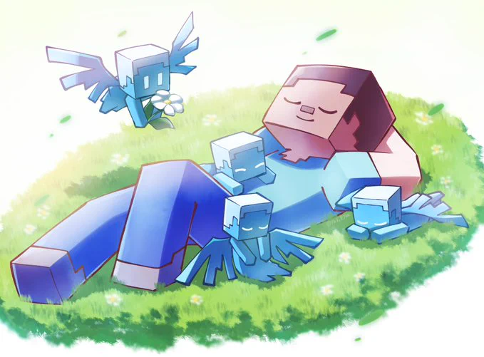 マイクラアレイとお昼寝 