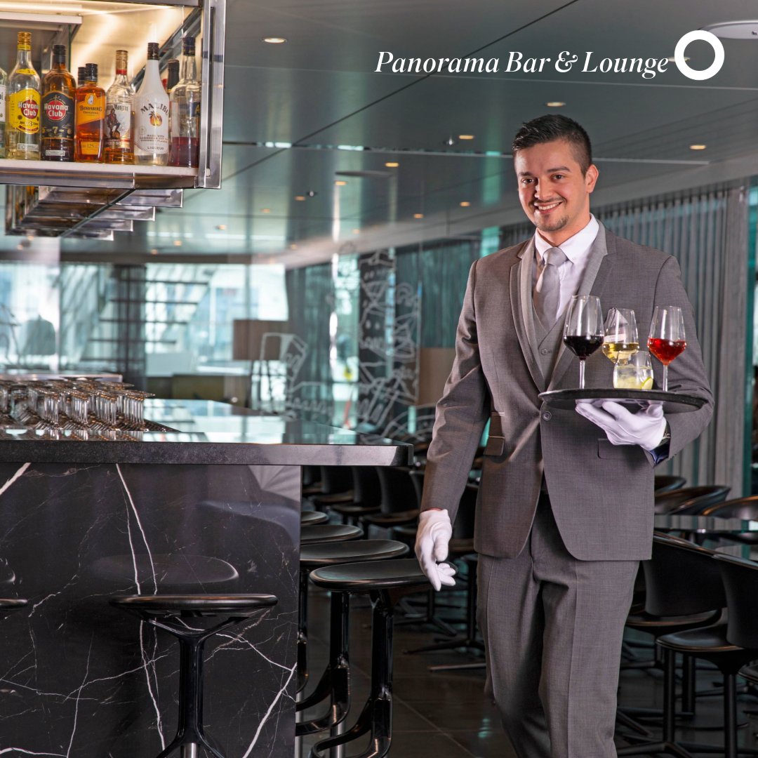 Imagine starting your weekend here, watching the villages of France or castles of Germany slip by with a drink in hand. The Panorama Bar &amp; Lounge is one of the most popular spots on a Scenic Space-Ship, ideal for winding down after a day on shore with our all-inclusive beverages.