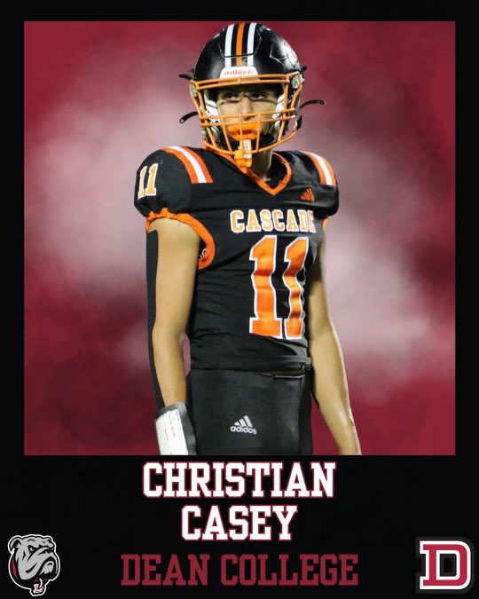 Blessed to announce my commitment to Dean College!! Go bulldogs‼️ <a href="/WillCarter13/">Will Carter</a> <a href="/thekuff16/">Jared Carkuff</a> <a href="/CoachBakDeanFB/">Luke Bakanowsky</a> <a href="/CoachCRedding/">Chris Redding</a> <a href="/CoachCrowley1/">Coach Crowley</a> <a href="/BlaineRobinson_/">Blaine Robinson</a>   #AGTG