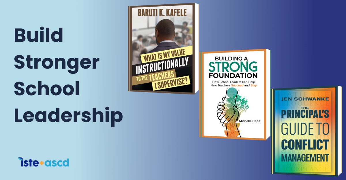 Shoutout to all the amazing APs who keep schools running and spirits high! 🙌 Ready to grow your leadership skills? 📚 Check out top picks from ISTE + ASCD on edtech, AI, instructional leadership &amp; more.
ISTE: hubs.ly/Q03gZ9_f0
ASCD: hubs.ly/Q03gZb3T0