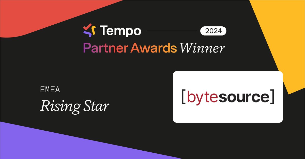 ByteSourceNet's tweet image. 🚀 Thrilled to be named Tempo’s Rising Star: EMEA – big thanks to Tempo and everyone who’s been part of our journey! 🌍💙 

#RisingStar #Award #Tempo #EMEA