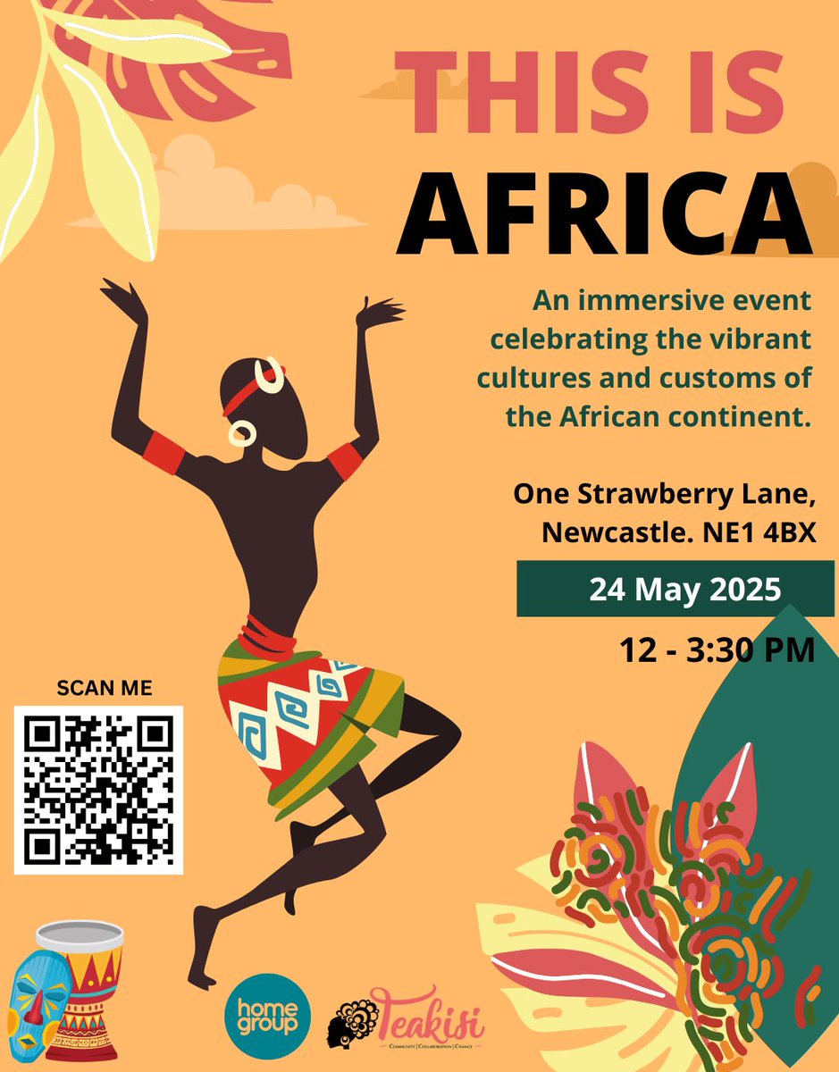 Registration is now open!

This Is Africa is back for a second year, and we’re inviting you to join us as we celebrate the beauty, diversity, and vibrancy of the African continent.

The event is free to attend, &amp; children are welcome.

teakisi.com/this-is-africa…

#Teakisi #AfricaDay