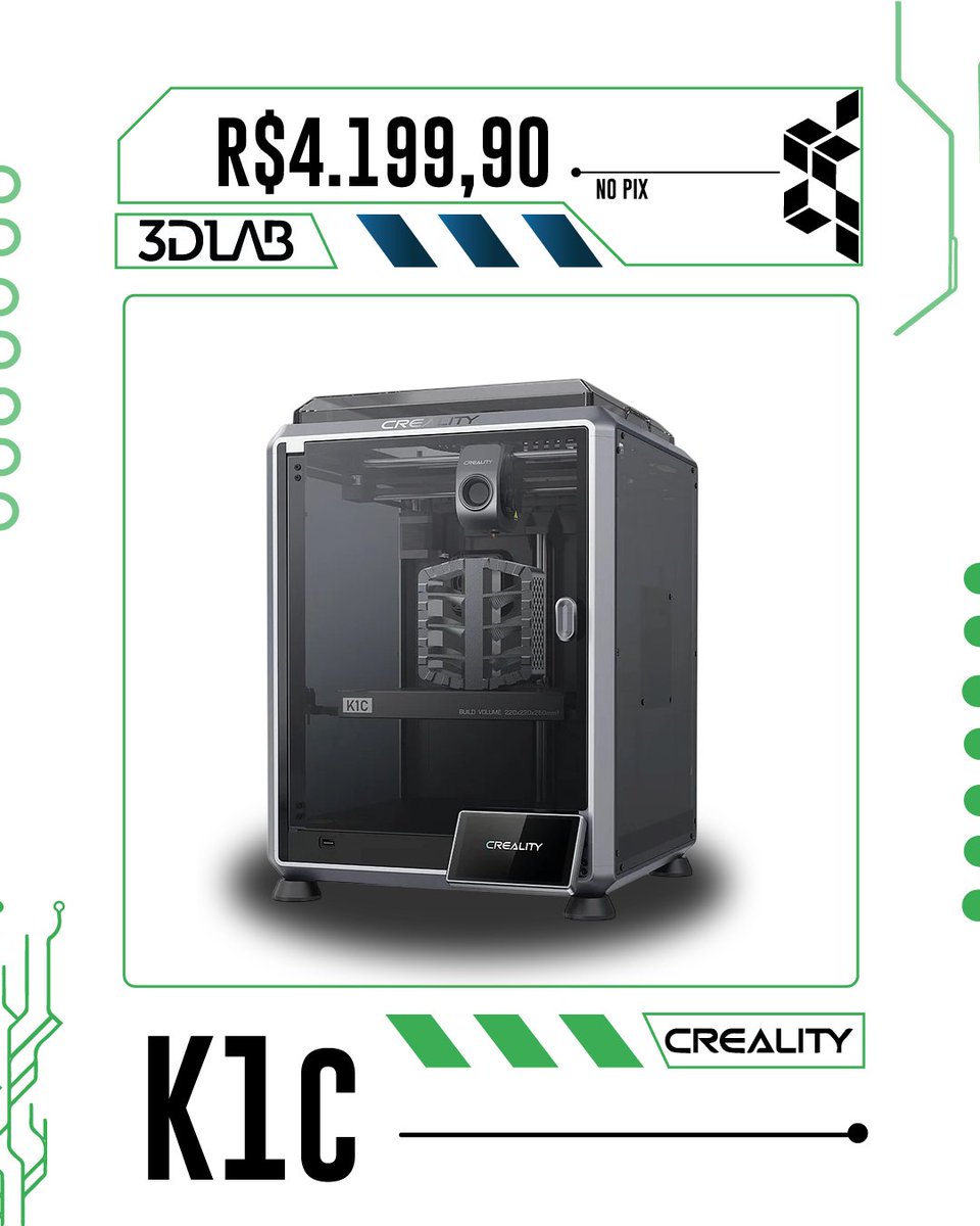 3dlab_brasil's tweet photo. 🎉 11 Anos de Creality: 
 Para comemorar, preparamos ofertas especiais para você fazer parte dessa história.

 Compartilhe com a gente nos comentários qual foi sua conquista mais incrível com uma @creality3d ? Vamos celebrar juntos!
#Impressão3D #Inovação #Tecnologia #Maker https://t.co/yOXcJDCRpk
