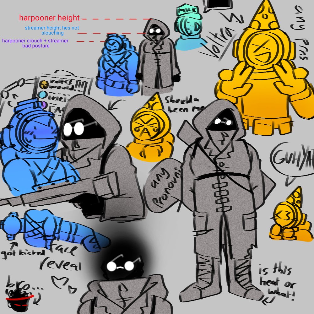 TimelyFloKae's tweet photo. sry guys no full art.. im in japan rn so i dont have the time to draw.. but have these doodled guys

#contentwarningharpooner #cwharpooner #ocxcanon #cw #contentwarning #contentwarninggame #harpooneryume #yumetwt #electriceel020 #streamerxharpooner #fishingstream https://t.co/JrJ93ggJoR