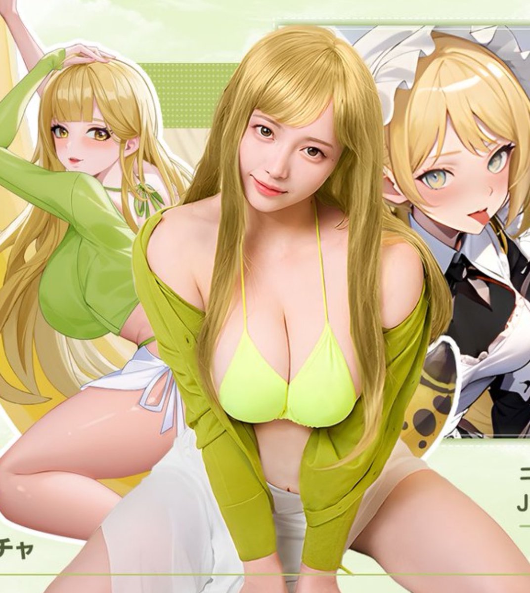 コラボゲーム解禁🎮
⚔️光属性の戦士として登場する私は…
★防御力無視（部分）
★爆発的なダメージ
★追撃効果
と、圧倒的な強さを誇ります🔥

少女実装後、ログインで入手可能！🎁
わくわくが止まらない…！🍌
是非ダウンロードしてね😍
https://t.co/3VDsbMHy4K

#やばい少女に囲まれた #ヤバ少女 https://t.co/KyuzwsP7P3