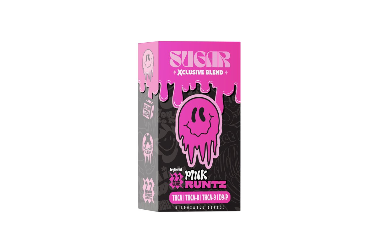 Indulge in the sweet satisfaction of Sugar vapes! Enjoy smooth hits, rich  flavors, and lasting effects in a convenient disposable design. Perfect for  every vape enthusiast. https://t.co/QlpXvVtRML #SugarVape #VapeLife  #THCVape #CannabisCommunity