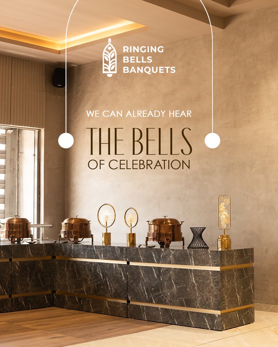 RingingBells__'s tweet photo. The stage is set. The lights are dimming. The bells of celebration are already ringing.

#ringingbells #banquets #openingsoon #staytuned #hostyourevents #celebrations #naroda #ahmedabad https://t.co/YrpdrLSL1A