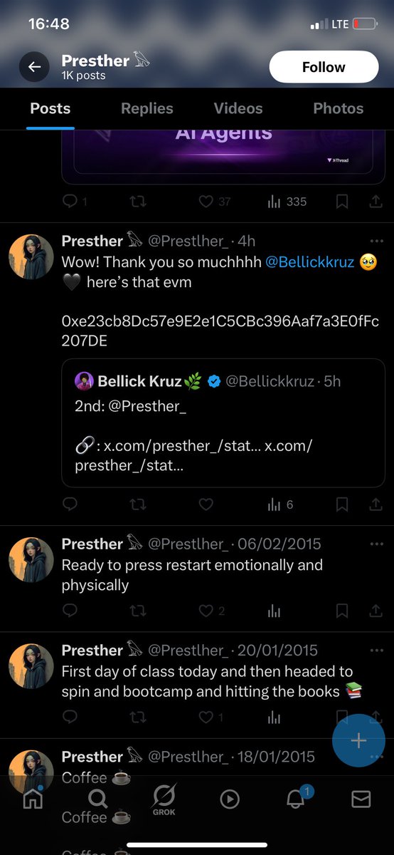 Pls this is not me‼️

Why are people like this😭

So you would comfortable claim someone else’s hard work

<a href="/Prestlher_/">Presther 𓅃</a> is an imposter ‼️