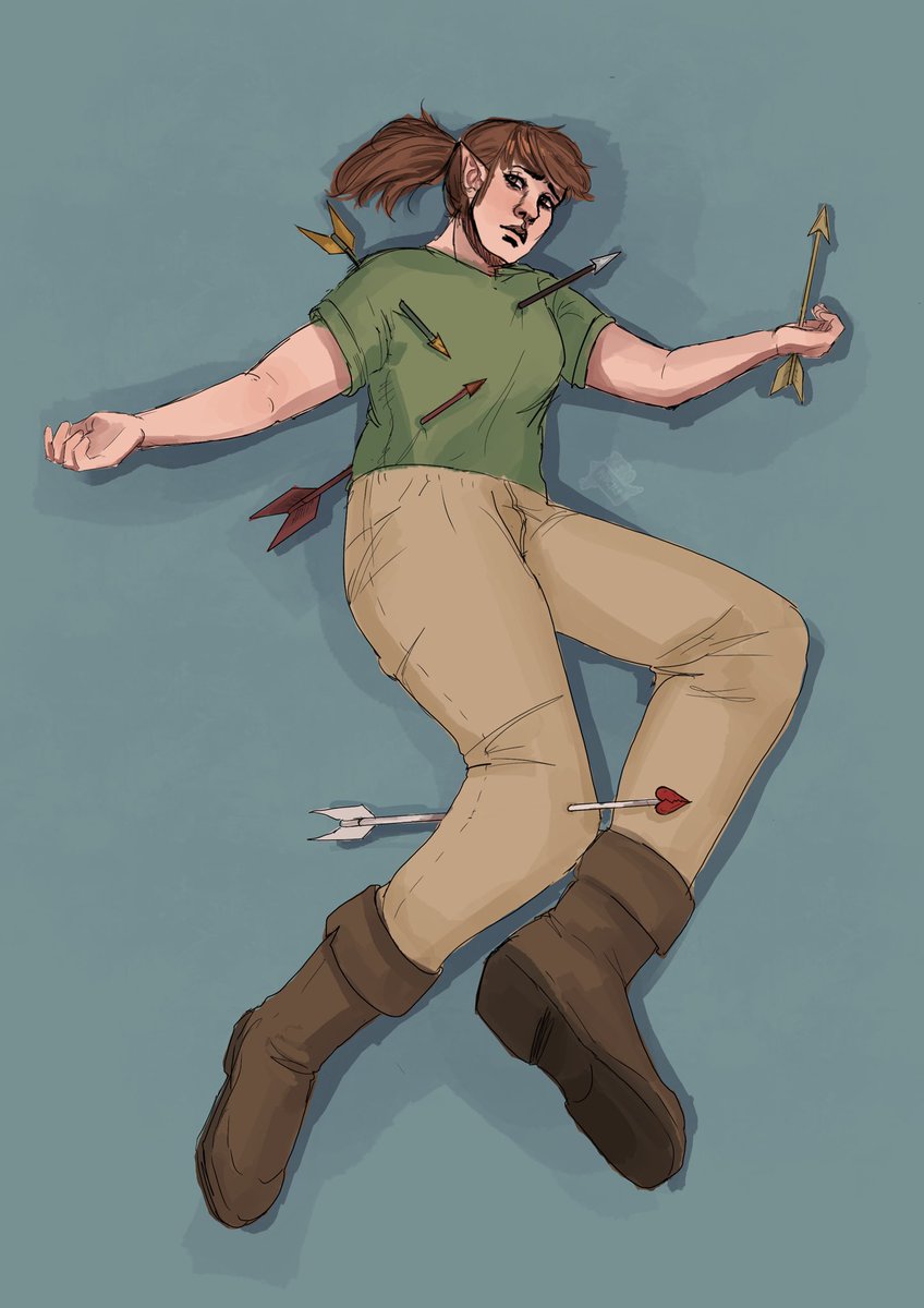 zeropencils's tweet photo. Sandralynn 🏹 commission for @FanaticofBeads ❤️ https://t.co/0duKqLpN3Y