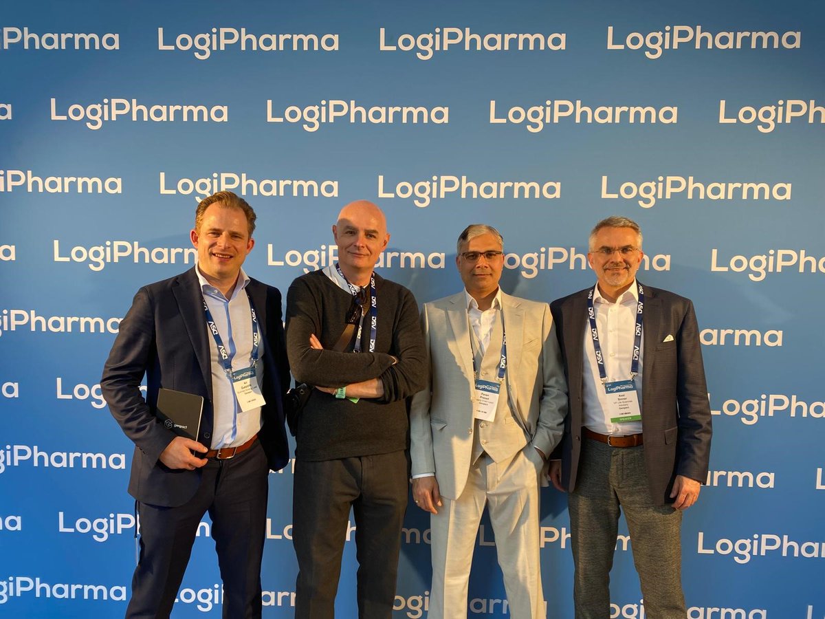 Genpact's tweet image. Tariff shifts, extreme weather, &amp;amp; disruptions are shaking up pharma supply chains. The solution? #AI and #automation.

We explored this in depth at #LogiPharma, where we shared insights on maintaining momentum in supply chain planning. Check out our guide: bit.ly/4j6TfZL