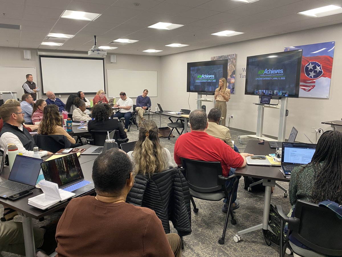 Thank you to Krissy DeAlejandro, President &amp; CEO of <a href="/tnAchieves/">tnAchieves</a>, for joining today’s Policy Analysis &amp; Decision-Making class in the School of Public Policy! Her perspective added so much depth to today's course conversation.

#WhereTNturnsforLeadership #LipscombLPS #LipscombMPA