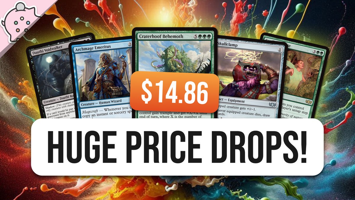 edhquarters's tweet photo. Top MTG Cards Are Crashing in Price—Grab Them Now! #mtg #edh #cmdr 
https://t.co/t5X40L6Lz8 https://t.co/nYXm4ebJGL