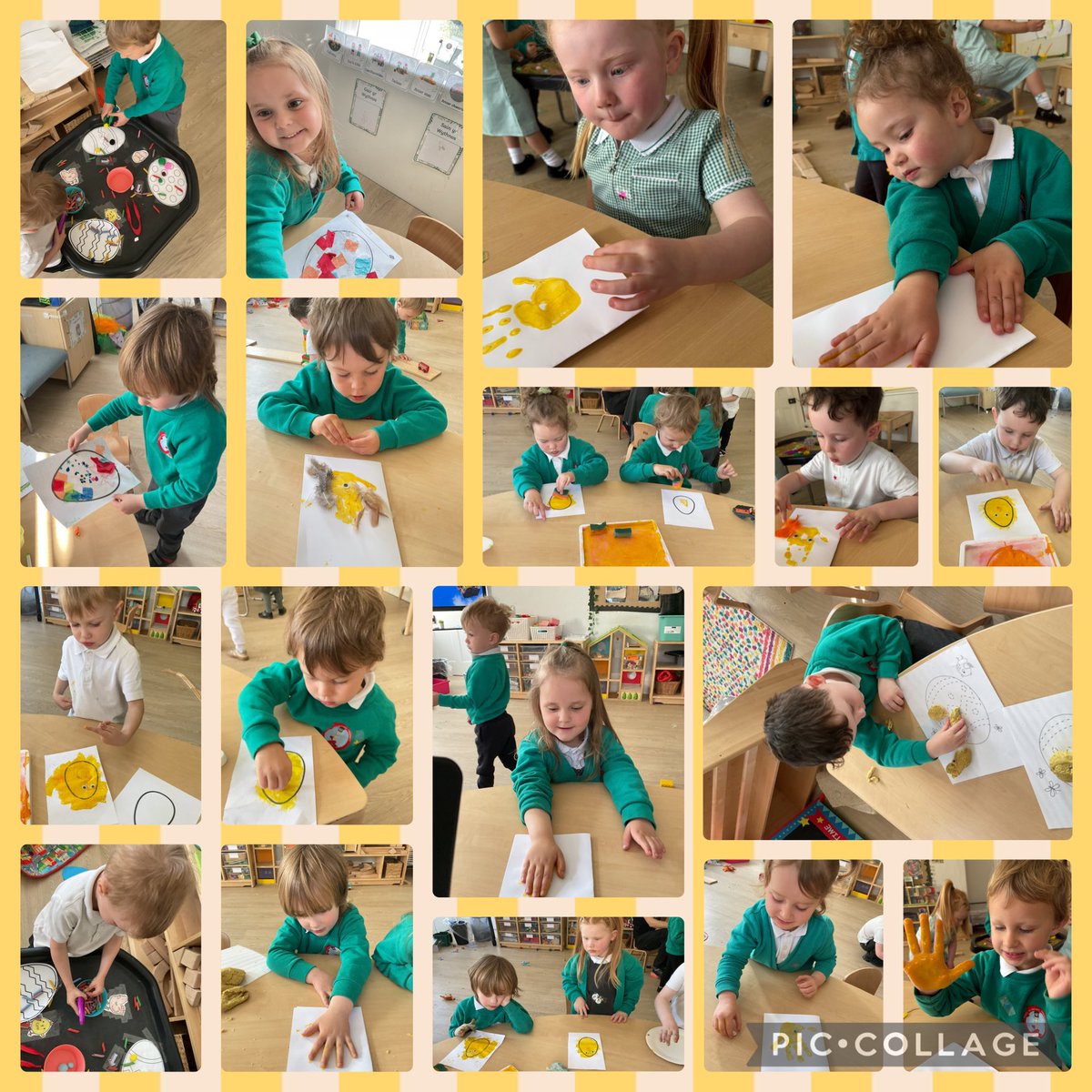 Rydym ni wedi cael llwyth o hwyl a sbri yn paratoi crefft Pasg wythnos hon🐣