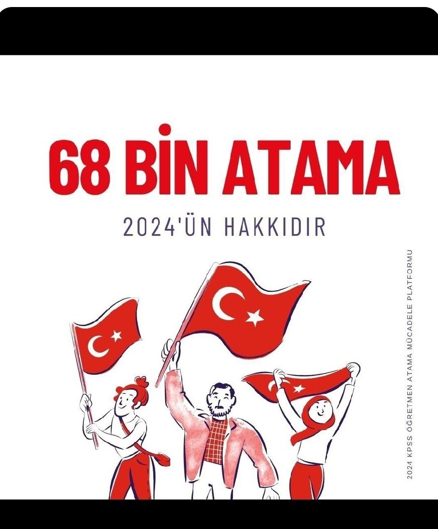 Aslan8535's tweet photo. 2024 KPSS ile atama için 9 aydır mücadele veren öğretmenlerin hakkı verilmelidir.
Emeklerimize yazık olmasın 
@Yusuf__Tekin 
@RTErdogan
#ÖğretmeneKabineden68BinAtama https://t.co/xG6qGhndlk