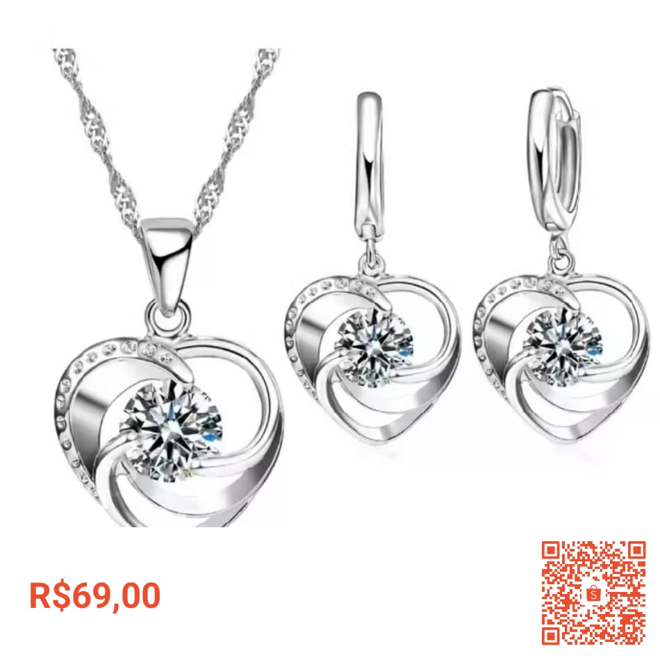 Geiversonsantos's tweet photo. ##achadinhosshopee #compra #lojaonline #vendas #tops #TopStore #achadinhos #novidades Vendendo 925 prata esterlina carimbado colar brincos conjunto corrente longa doce estilo romântico amor forma de coração luxo por R$69,00. Encontre na Shopee agora! 
https://t.co/9zFoevTZlu https://t.co/bQgMF12MUr