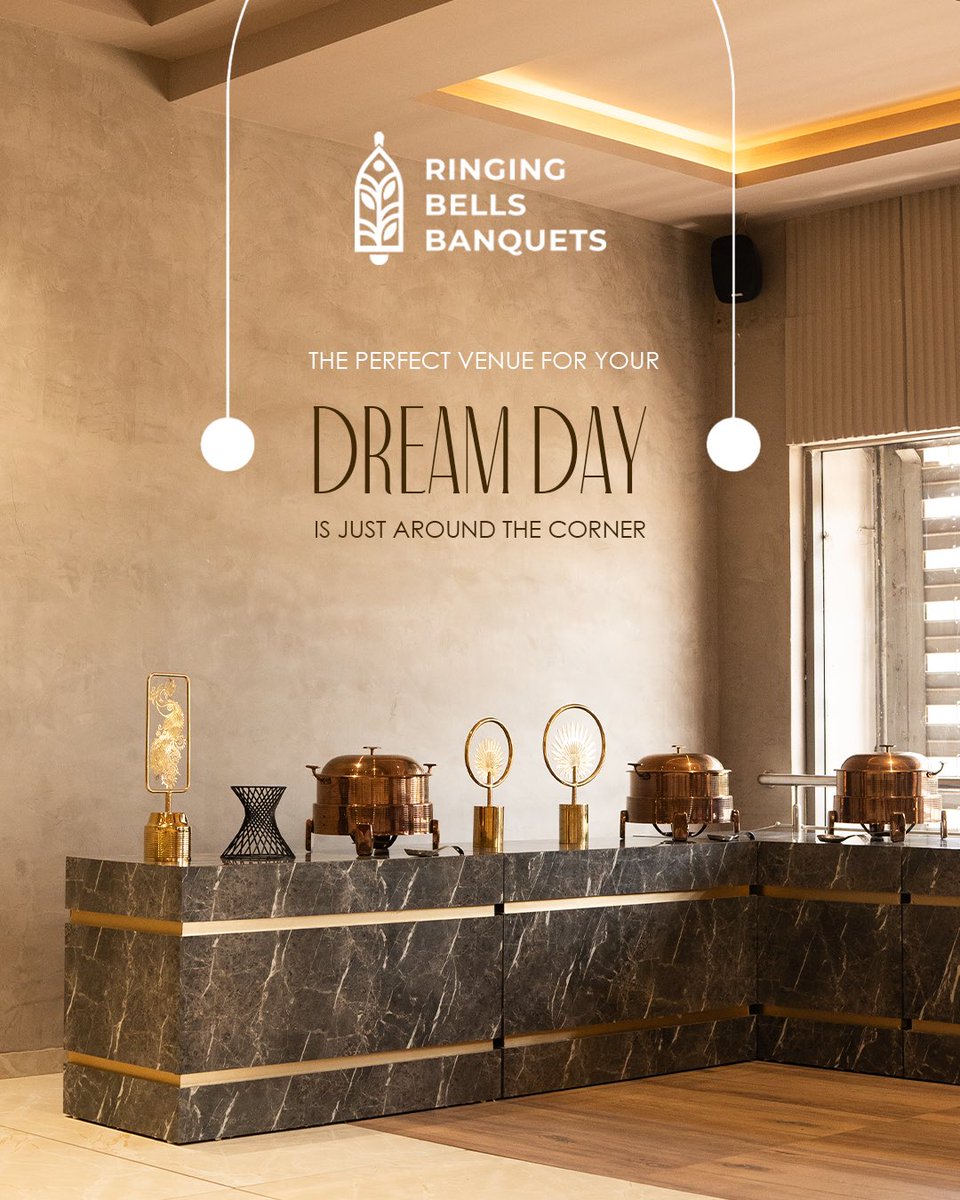 RingingBells__'s tweet photo. The perfect venue for your dream day is almost here.
Are you ready to turn your celebrations into something extraordinary?

#ringingbells #banquets #openingsoon #staytuned #hostyourevents #celebrations #naroda #ahmedabad https://t.co/oHiOvUW272