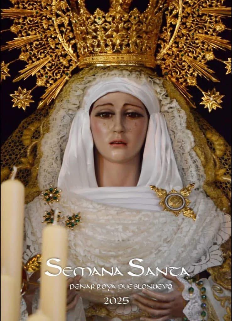 psoepenarroya's tweet photo. 🕯️ Como cada Viernes de Dolores, la 𝗦𝗲𝗺𝗮𝗻𝗮 𝗦𝗮𝗻𝘁𝗮 da comienzo en Peñarroya-Pueblonuevo.

A las cofradías y hermandades de nuestra ciudad les deseamos una buena Estación de Penitencia. 

#SemanaSanta2025 #PeñarroyaPueblonuevo https://t.co/zuu5sIdKOQ