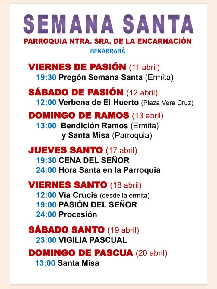 AltoGenal's tweet photo. @Benarraba  VIVIRÁ CON DEVOCIÓN SU #SemanaSanta  
#ValledelGenal #SemanaSanta2025 #SerraniadeRonda @SemanaSantaFoto @SemanaSantaMLG https://t.co/0rf7Boxt5T