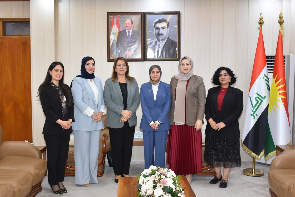 HighHcwa's tweet photo. The #HCWD and the #JCC Center are working to #strengthen the role of #women in the preparation and response phases of #crises and #disasters.
@DrKhanzad , Secretary General of #HCWD, @SrwaRasoul, Director General of #JCC… https://t.co/bqDSYDG8Be