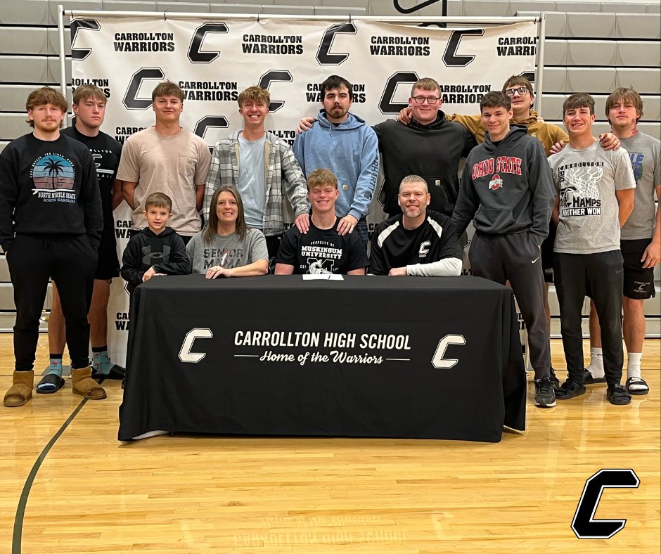 Congratulations to our Sr. Captain, <a href="/JacobWhitmore11/">Jacob Whitmore</a> and Family for signing with <a href="/MuskingumFB/">Muskingum Football</a> this morning! Muskingum is getting a good one! We are beyond proud of you Jake! Keep Climbing!

#longlivethebrotherhood