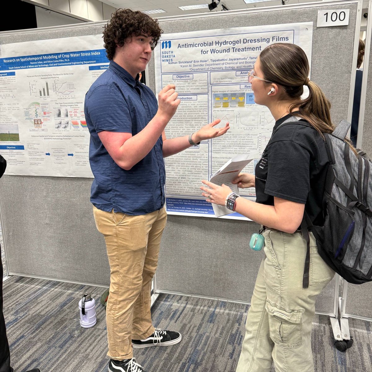 Congratulations to everyone who participated in the 15th Annual Student Research Symposium. All the winners will be recognized at the Seventy-Fourth Annual Honors Convocation tonight, at 6:00 p.m. in the Beck Ballroom.

#SouthDakotaMines #HardrockerProud #HardrockerStrong