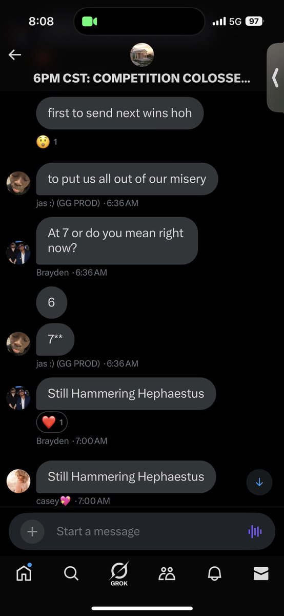after 37 hours, production ended the game with first to respond, making <a href="/braykar20_/">Brayden</a> the new hoh