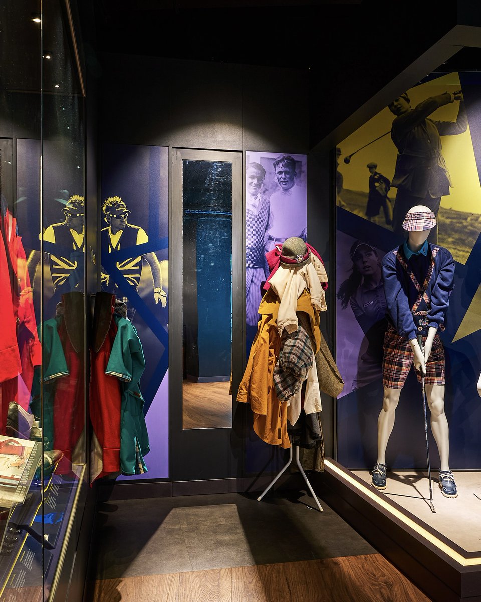 WorldGolfMuseum's tweet image. Today we’re showcasing #ArchiveFashion in our galleries for #Archive30 ⛳🧢

Fairway or runway? Explore the evolution of golf fashion in our dedicated fashion section!From the growing practicality of women’s golfwear to the sport’s influence on wider fashion trends, there’s so