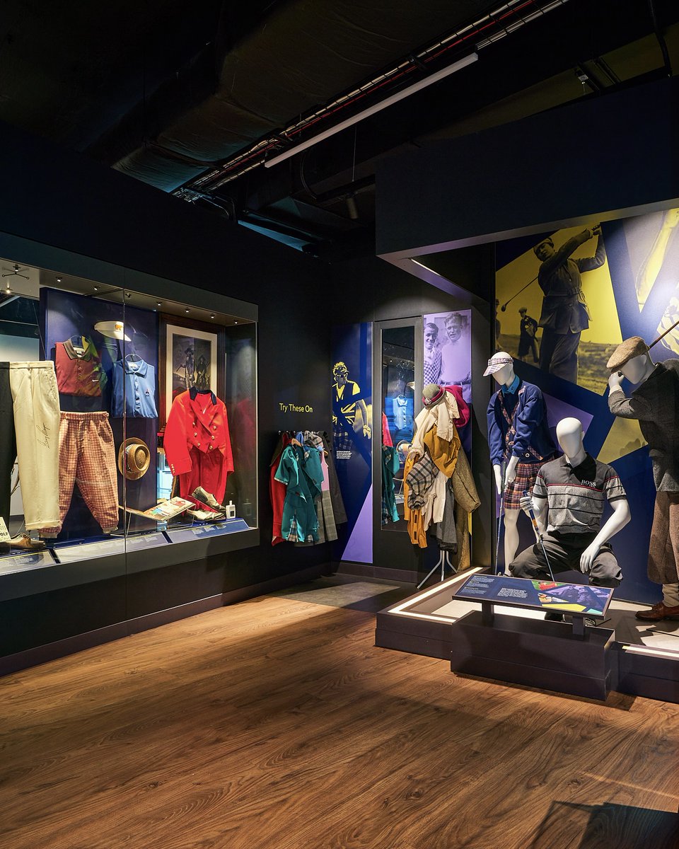 WorldGolfMuseum's tweet image. Today we’re showcasing #ArchiveFashion in our galleries for #Archive30 ⛳🧢

Fairway or runway? Explore the evolution of golf fashion in our dedicated fashion section!From the growing practicality of women’s golfwear to the sport’s influence on wider fashion trends, there’s so