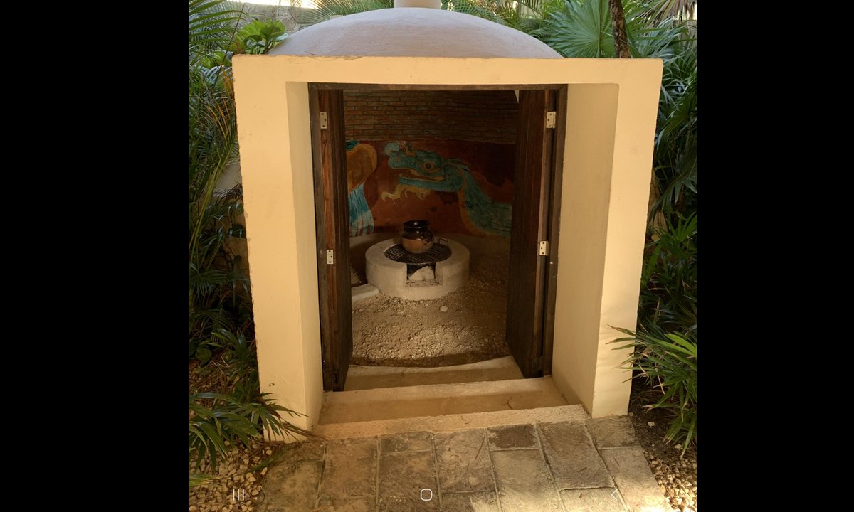 garquake's tweet photo. Spouse and I experienced our first sweat lodge -Temazcal Ceremony I believe was description - Imagine everyone will have unique personal take on what they experience - we found it incredible and would jump at chance to revisit- #mexico #myan #sharman https://t.co/oP3a3a1FEn