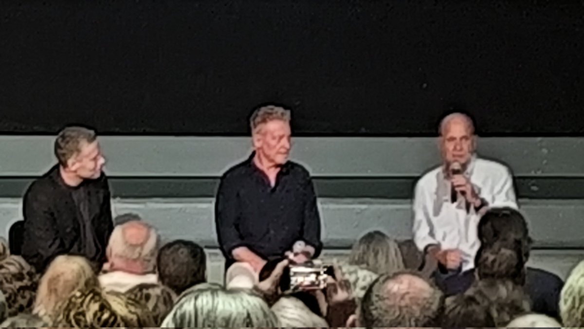 Great to hear Peter Greste and Richard Roxburgh in threats to independent journalism and changes in world media landscape.