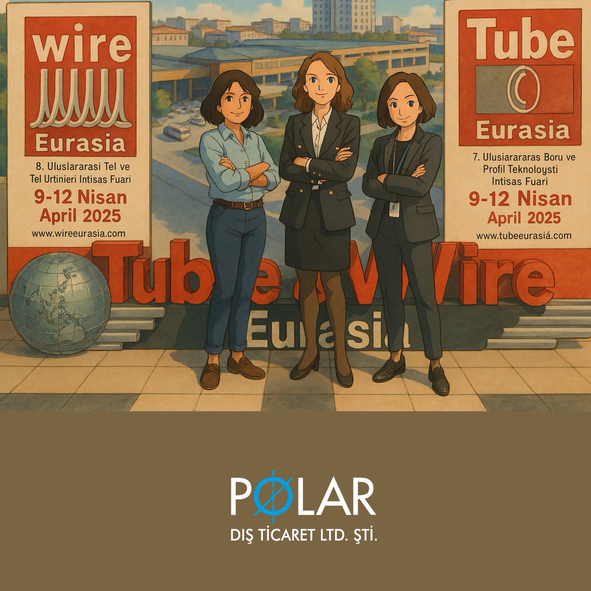 PolarLimited's tweet photo. Polar Dış Ticaret Satış ekibi, 9-12 Nisan 2025 tarihlerinde Tüyap İstanbul Fuar ve Kongre Merkezi'nde gerçekleşen TUBE EURASIA İstanbul Fuarı’na katılım sağlamış; müşterilerimiz ve tedarikçilerimizle ikili görüşmeler yapılmıştır. https://t.co/I6ExXdxeek