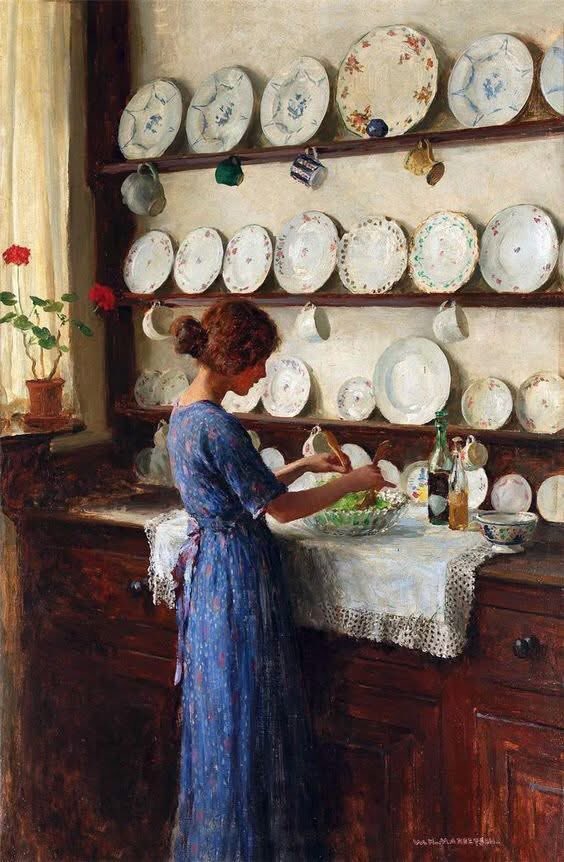 DavLucia's tweet photo. Arredare la propria casa è #ilModoPiuBello significa: scrivere la propria storia!
Ogni arredamento ha l’incanto nel proprio sogno,chi non ha un’armonia interiore non può né arredare né scrivere
Alda Merini
William Henri Margetson
Lady of the House https://t.co/GeaRaR57HS