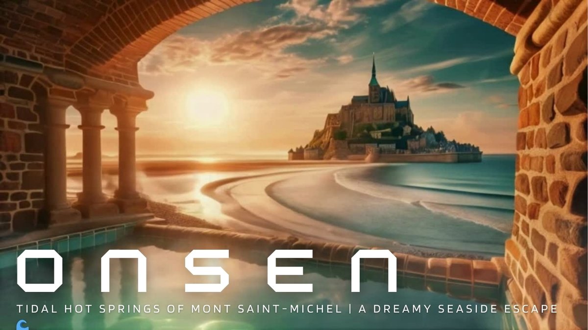 ♨️🎶🎧

---------
Live Now!
---------
Tidal Hot Springs of Mont Saint-Michel | A Dreamy Seaside Escape 🌊
youtube.com/live/NVeQF_sEt…

Relax and enjoy the hot springs while gazing at Mont Saint-Michel, floating in the sea at twilight 🌅🌊✨

#RelaxingMusic #sleep
<a href="/YouTube/">YouTube</a>