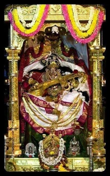 neelabala's tweet photo. Remember she (Sharadamba) promised Adi Shankara that she will always be present here in Sringeri and will fulfill all the wishes of whosoever comes to her .So be careful what wish you want to ask her. Be Wise. https://t.co/T2V7WcMykf