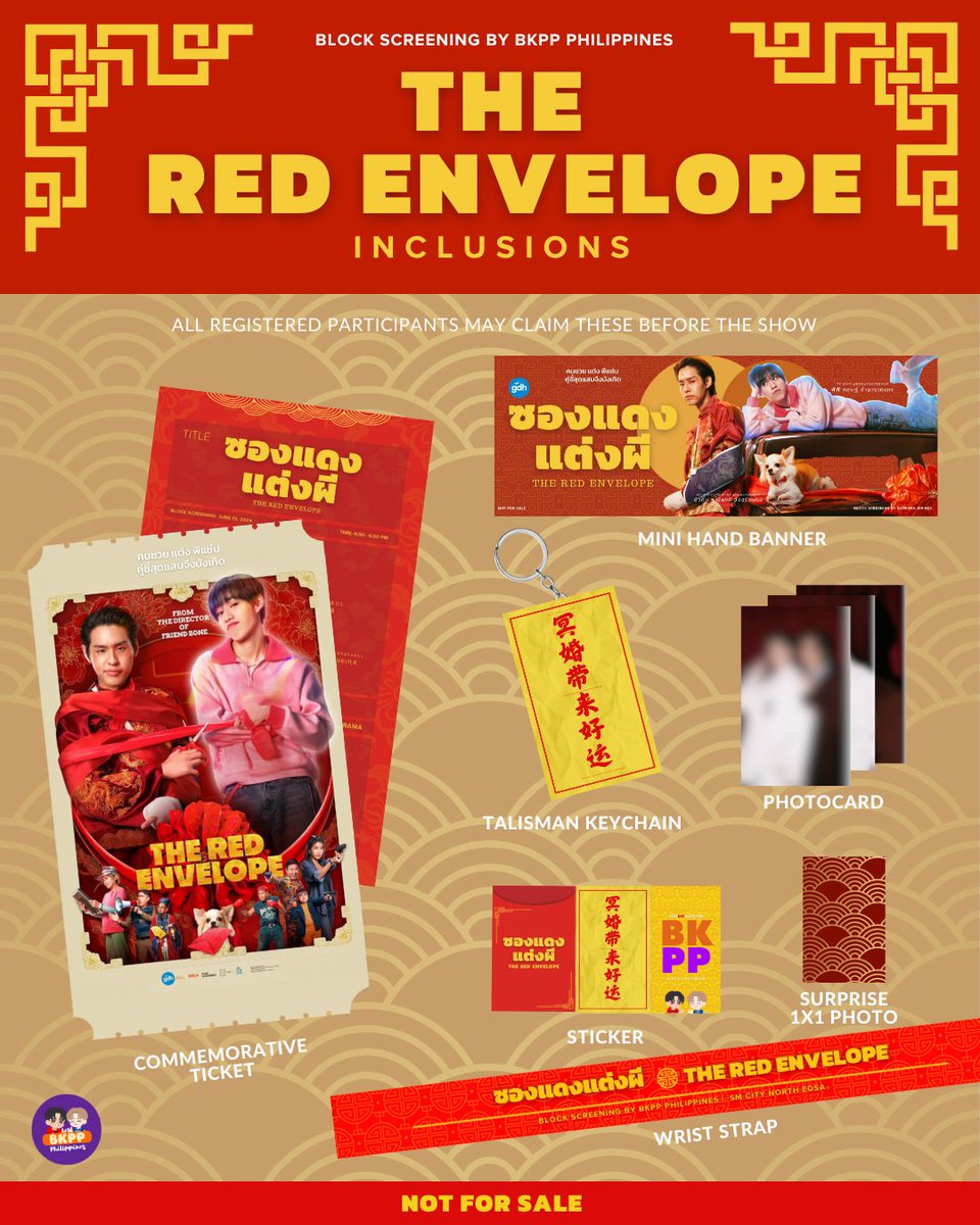 bkpp_phils's tweet photo. : Ready for tomorrow's Block Screening? 

Keep in mind these Dos &amp; Don'ts as you meet and watch together with your fellow PH Penguins! 

⏰ 3:00 PM
📍Cinema 5, SM City North Edsa 
🗓️April 12, 2025   

#TheRedEnvelope #ซองแดงแต่งผี #TheRedEnvelopeAtSMCinema https://t.co/85UfvBj61o