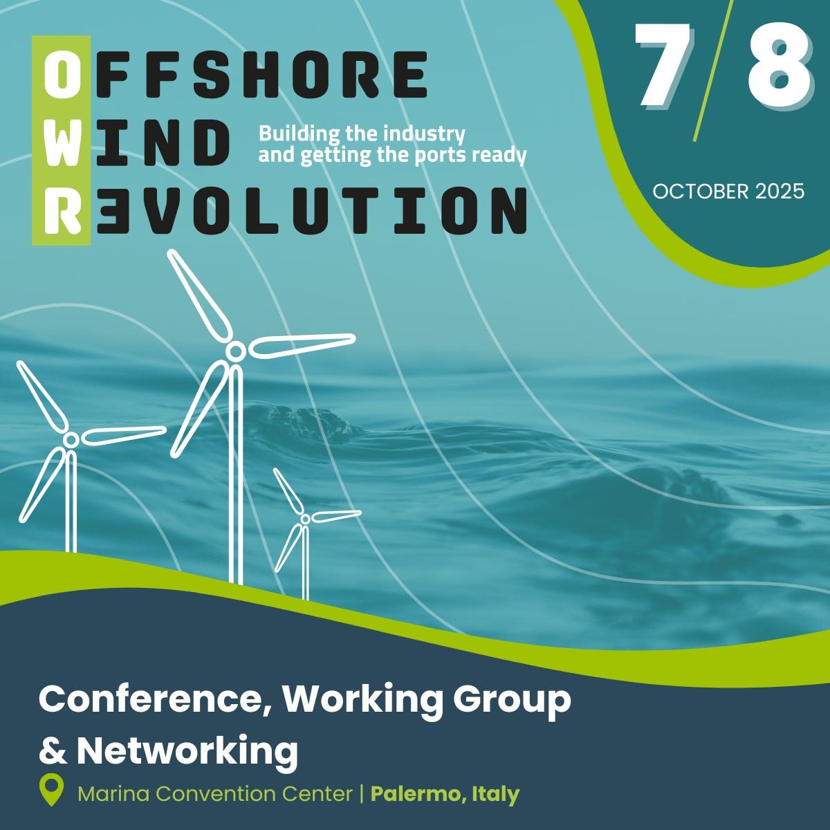 Magellan Circle (@magellan_circle) on Twitter photo 📢Save the date! #OWR2025 is back!
Magellan Circle & <a href="/AdSPsiciliaocc/">AdSP del Mare di Sicilia Occidentale</a> are proudly organising the 2nd Offshore Wind Revolution!
See you in Palermo 🇮🇹 7-8 October at the Marina Convention Center to shape the future of offshore wind: regulation, investment, ports & future impacts!⚡ 📢Save the date! #OWR2025 is back!
Magellan Circle & <a href="/AdSPsiciliaocc/">AdSP del Mare di Sicilia Occidentale</a> are proudly organising the 2nd Offshore Wind Revolution!
See you in Palermo 🇮🇹 7-8 October at the Marina Convention Center to shape the future of offshore wind: regulation, investment, ports & future impacts!⚡