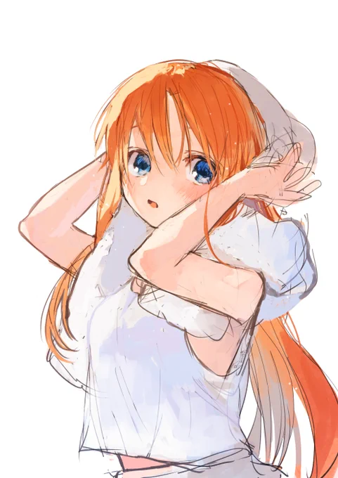 お風呂あがりサナナ