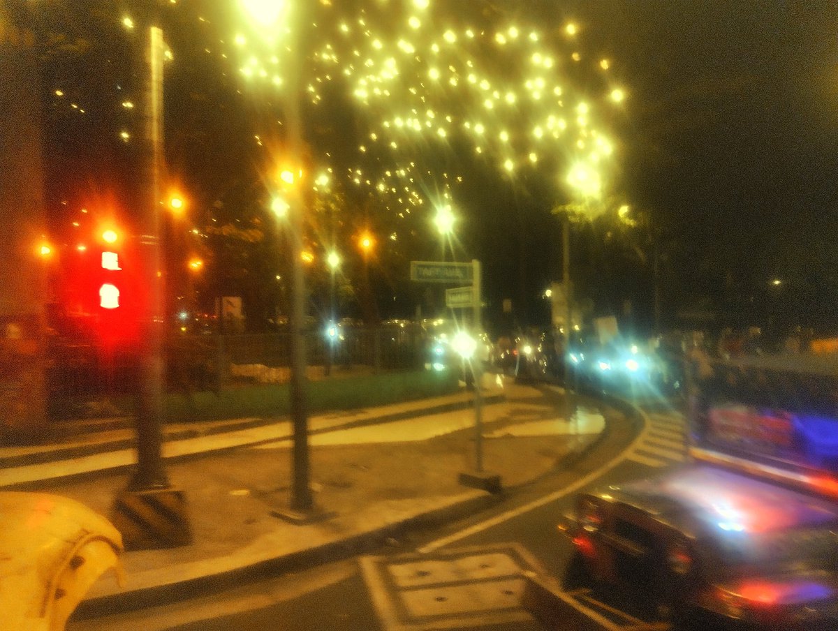 it seems that the stars can also be found in busy roads